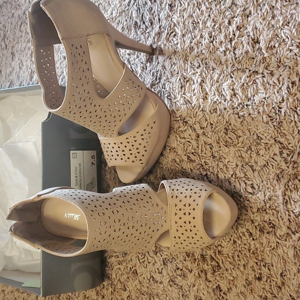 Nude heels